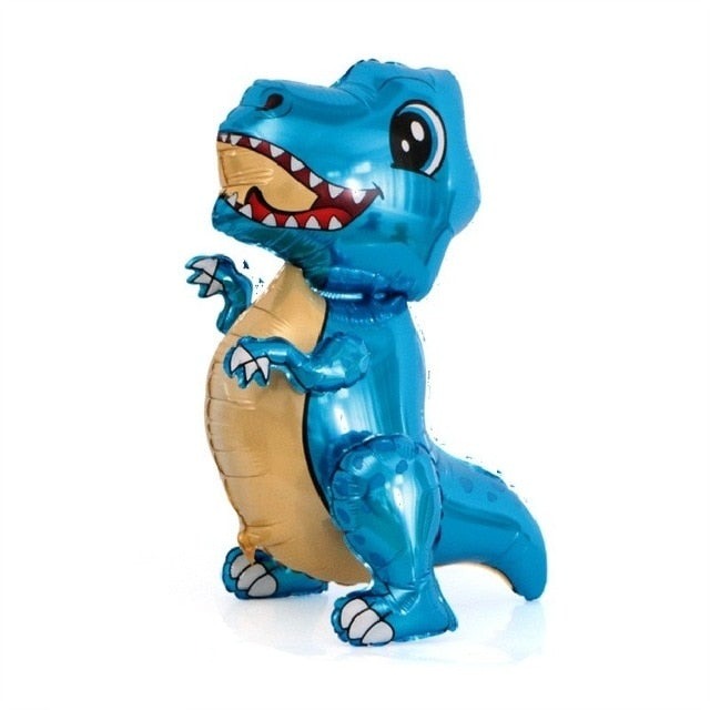 Large 4D Dinosaur Foil Balloons Green Dinosaur Standing Dragon Birthday Party Decorations Kids Supplies Boy Toys Air Globos-Dollar Bargains Online Shopping Australia