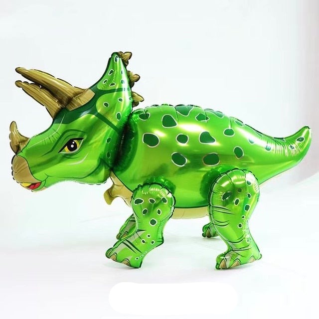 Large 4D Dinosaur Foil Balloons Green Dinosaur Standing Dragon Birthday Party Decorations Kids Supplies Boy Toys Air Globos-Dollar Bargains Online Shopping Australia