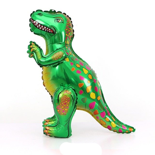Large 4D Dinosaur Foil Balloons Green Dinosaur Standing Dragon Birthday Party Decorations Kids Supplies Boy Toys Air Globos-Dollar Bargains Online Shopping Australia