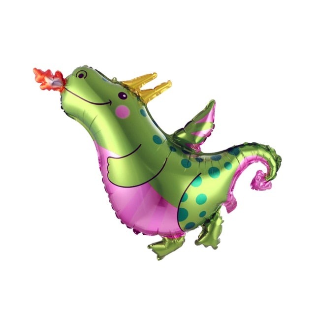 Large 4D Dinosaur Foil Balloons Green Dinosaur Standing Dragon Birthday Party Decorations Kids Supplies Boy Toys Air Globos-Dollar Bargains Online Shopping Australia