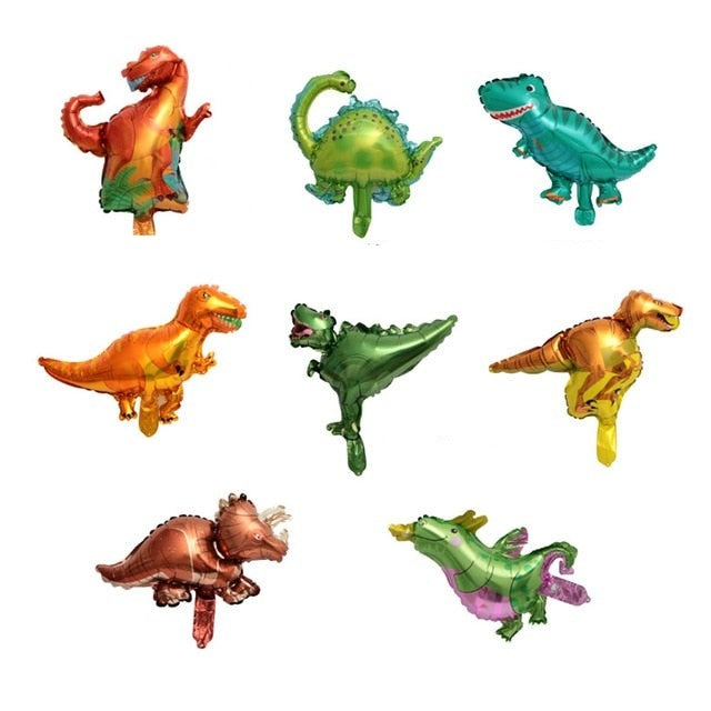 Large 4D Dinosaur Foil Balloons Green Dinosaur Standing Dragon Birthday Party Decorations Kids Supplies Boy Toys Air Globos-Dollar Bargains Online Shopping Australia