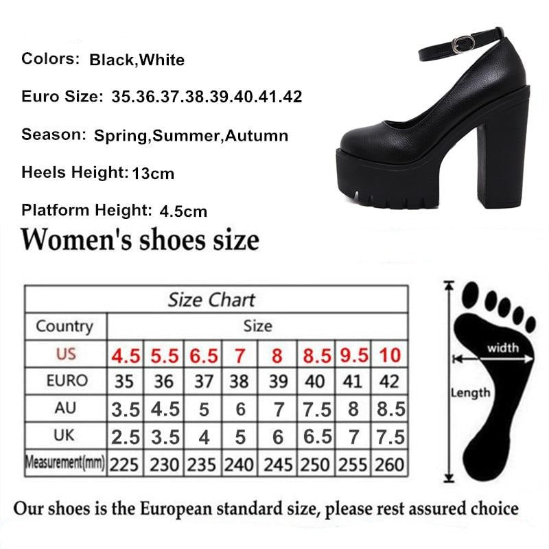 Casual high-heeled shoes sexy thick heels platform pumps