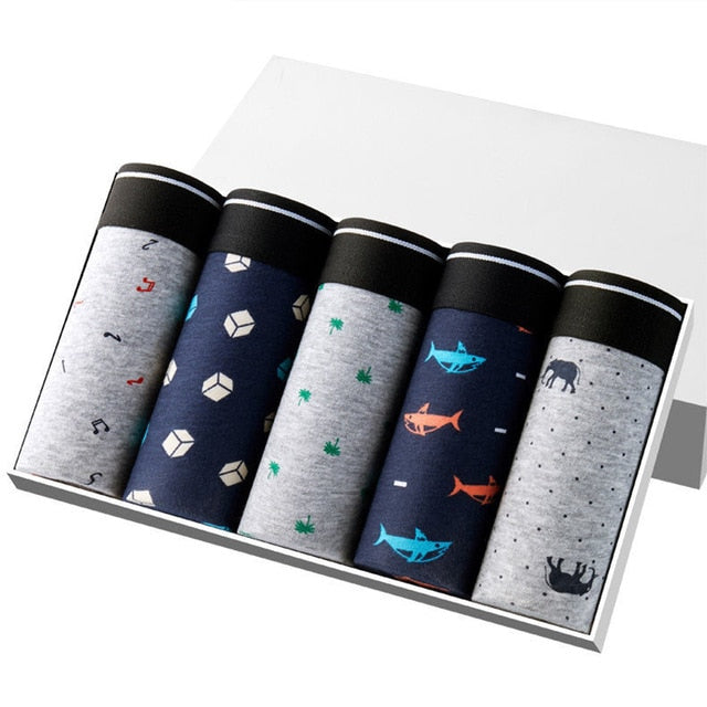 Hot Underwear Men Cotton Boxer Homme Brand Underpants Male Panties Breathbale Shorts U Convex Pouch Plus Size L-3XL-Dollar Bargains Online Shopping Australia