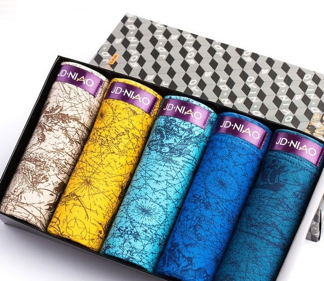 Underwear Men Cotton Boxer Homme Brand Underpants Male Panties Breathbale Shorts U Convex Pouch Plus Size L-3XL-Dollar Bargains Online Shopping Australia