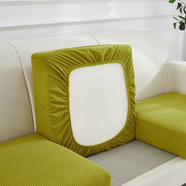 Elastic Sofa Cushion Cover For Armchair Living Room Thick Corner Sofa Seats Funiture Protector Slipcover Couch Cover
