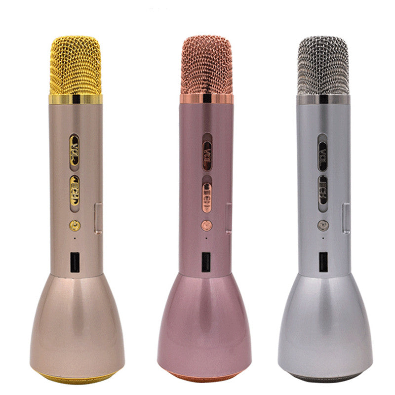 Mini K088 Portable Stereo Mini Karaoke Microphone Player Bluetooth Speaker KTV Effect w/ Original Retail Box