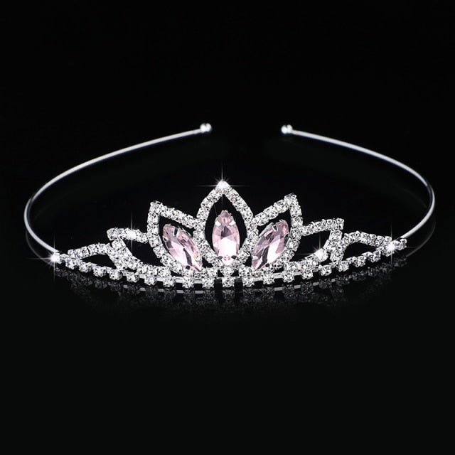 Kids Princess Crystal Tiaras and Crowns Children Girls Headband Bridal Wedding Hair Accessories Jewelry Tiaras-Dollar Bargains Online Shopping Australia