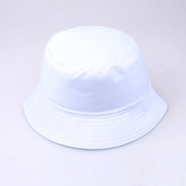 Korean Pink Cow Print Bucket Hat Women Reversible Fishing Cap Bob Chapeau Autumn Summer-Dollar Bargains Online Shopping Australia