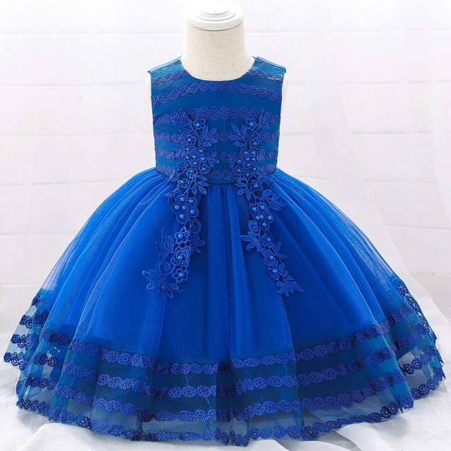 Toddler Girl Princess Dresses Baby Girl Dress Birthday Dress Christening Gown Infant Party Clothes Baby