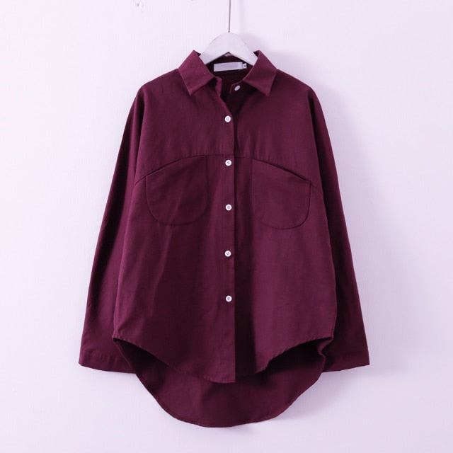 Women Summer Blouse Korean Long Sleeve Womens Tops And Blouses Vintage Women Shirts Blusas Roupa Feminina Tops-Dollar Bargains Online Shopping Australia