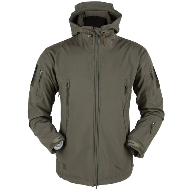 Men's jacket Outdoor Soft Shell Fleece Men's And Women's Windproof Waterproof Breathable And Thermal Three In One Youth Hooded-Dollar Bargains Online Shopping Australia