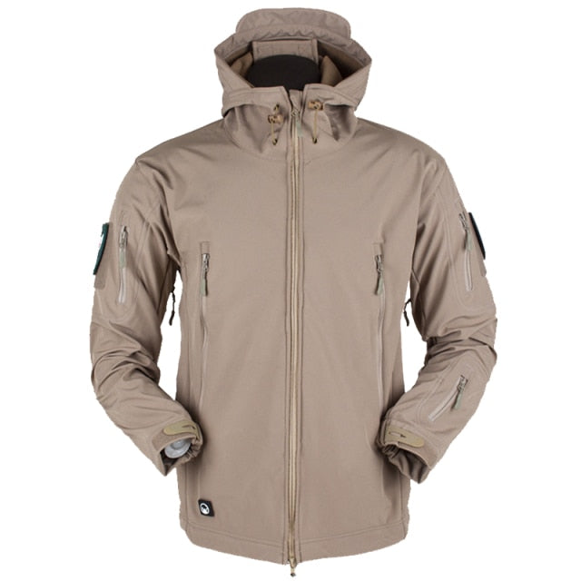Men's jacket Outdoor Soft Shell Fleece Men's And Women's Windproof Waterproof Breathable And Thermal Three In One Youth Hooded-Dollar Bargains Online Shopping Australia