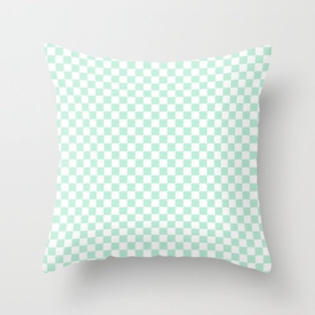 Super Hot Hipster Light Blue Green Mint Cushion Cases Modern Geometry Print Boho Decorative Pillowcase Sofa Couch Throw Pillows-Dollar Bargains Online Shopping Australia
