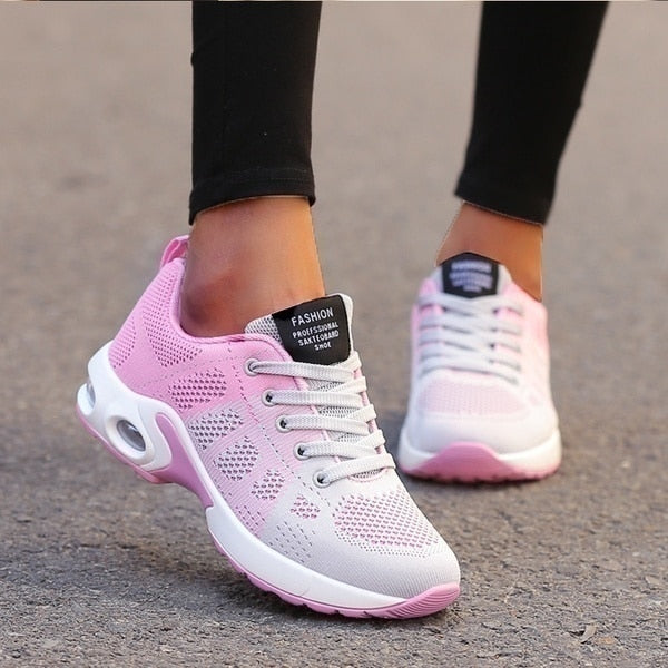 Women Running Shoes Breathable Casual Shoes Outdoor Light Weight Sports Shoes Casual Walking Sneakers