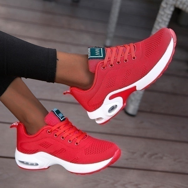Women Running Shoes Breathable Casual Shoes Outdoor Light Weight Sports Shoes Casual Walking Sneakers