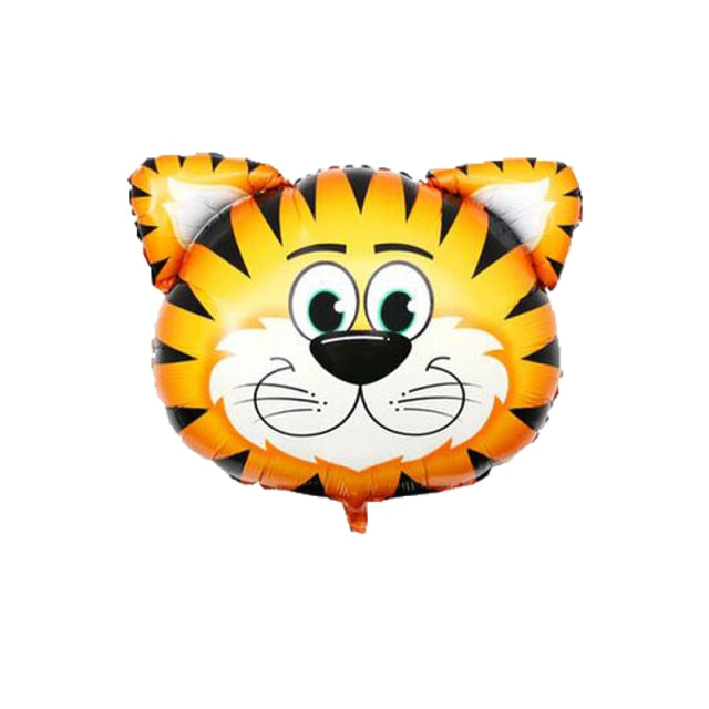 Cartoon Animal balloon squirre Cute Cat Dog Panda Dinosaur hedgehog Tiger Helium balloon Forest party birthday decoration-Dollar Bargains Online Shopping Australia