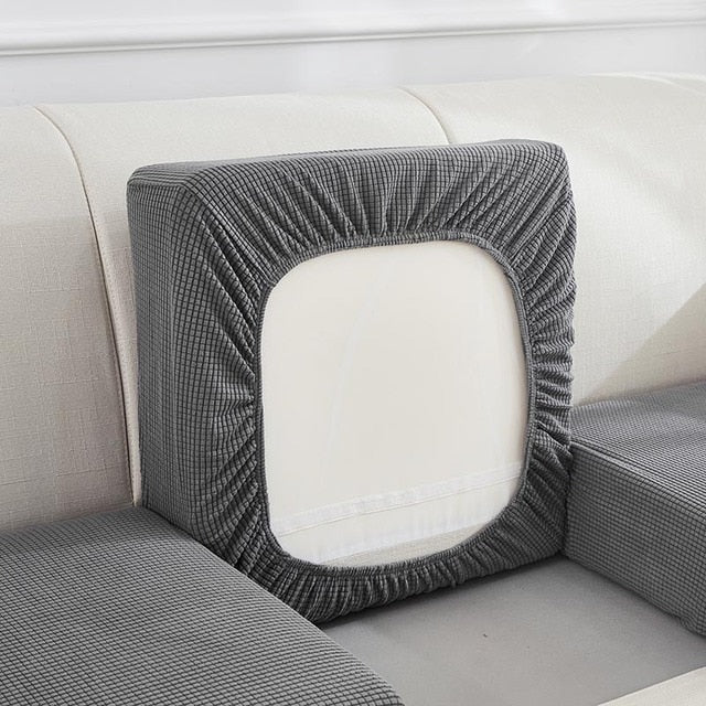 Elastic Sofa Cushion Cover For Armchair Living Room Thick Corner Sofa Seats Funiture Protector Slipcover Couch Cover