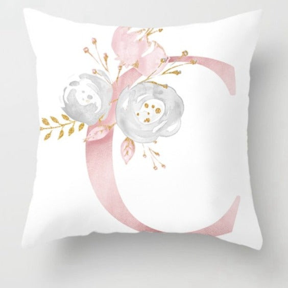 Custom Pink Letter Decorative Cushion Cover Wedding Party Decoration Wedding Decorative Pillow Party Supplies Wedding Ornaments-Dollar Bargains Online Shopping Australia