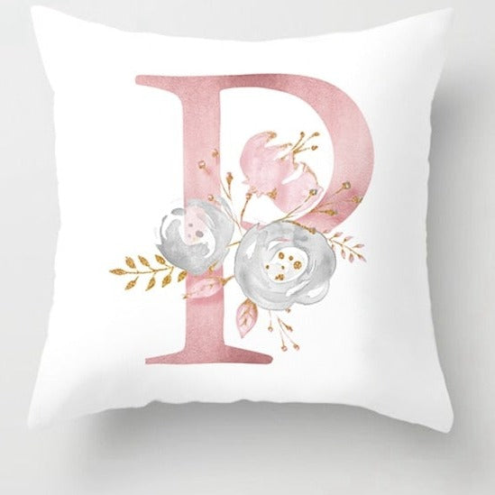 Custom Pink Letter Decorative Cushion Cover Wedding Party Decoration Wedding Decorative Pillow Party Supplies Wedding Ornaments-Dollar Bargains Online Shopping Australia