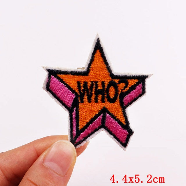 Mushroom Applique Embroidered Patches On Kids Clothes DIY Iron On Patches Cartoon Patches For Clothing Stickers Animal Badges