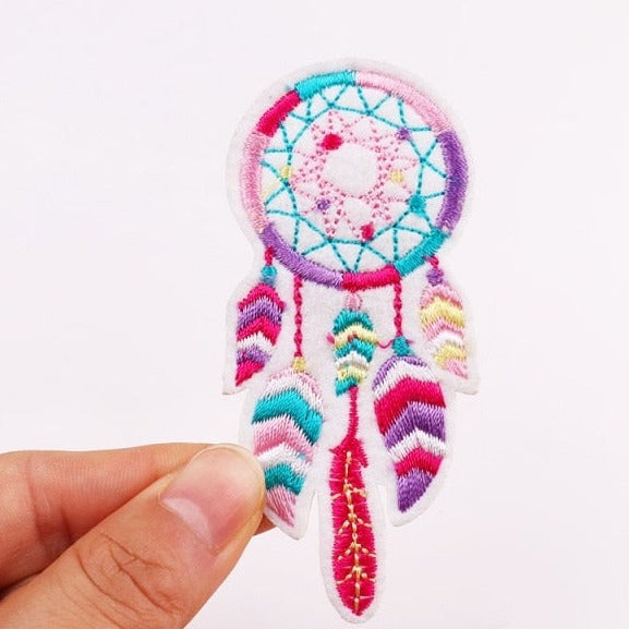 Mushroom Applique Embroidered Patches On Kids Clothes DIY Iron On Patches Cartoon Patches For Clothing Stickers Animal Badges