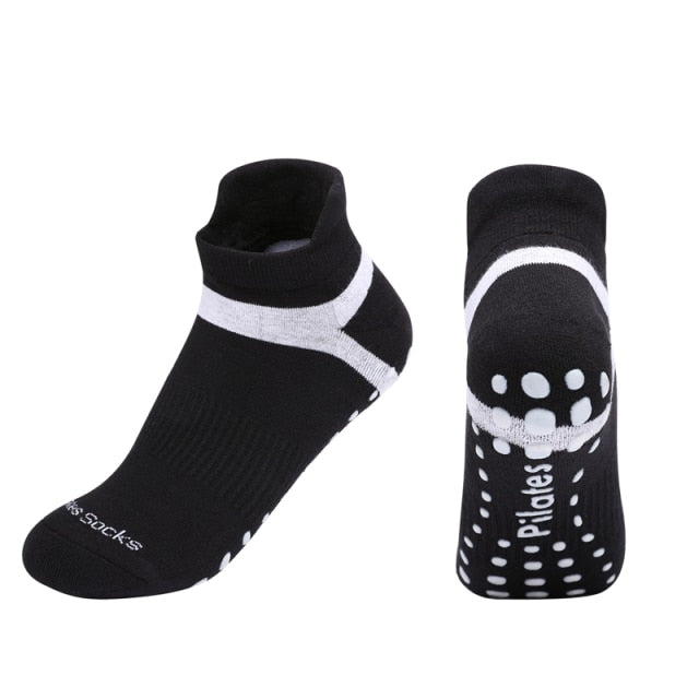 Anti-slip Yoga Socks Ladies Fitness Pilates Socks for Women Professional Dance Pilates Ballet Cotton Socks for Gym-Dollar Bargains Online Shopping Australia