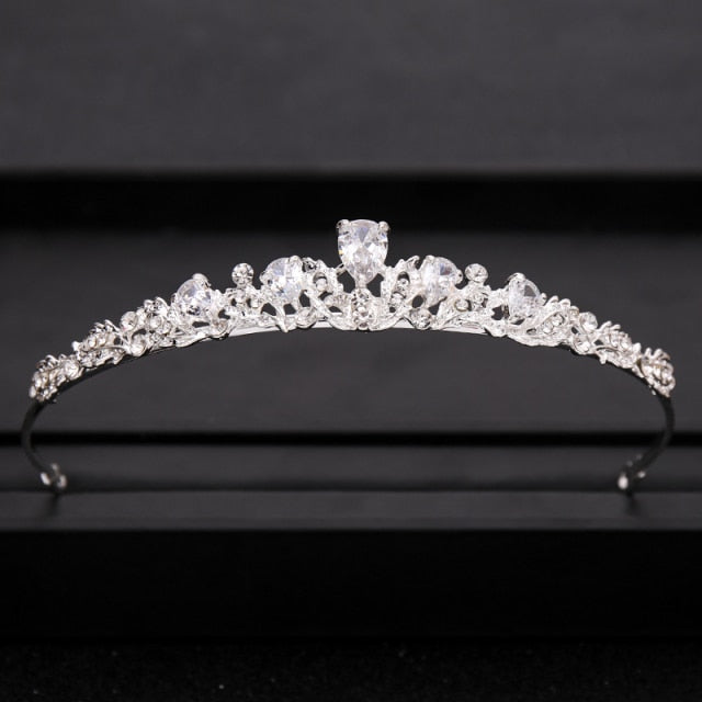 Wedding Crown Hair Jewelry Bridal Hair Accessories Women Baroque Crown Rhinestones Crystal Tiaras Bride QueenParty Crowns Gift-Dollar Bargains Online Shopping Australia