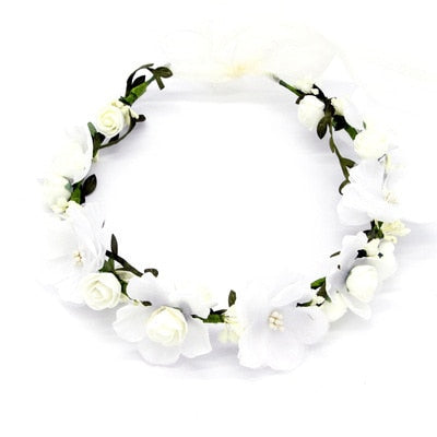 Flower Crown Tiara Hairbands Vintage Flower Forest Style Wedding Hair Accessories For Bride Girls-Dollar Bargains Online Shopping Australia