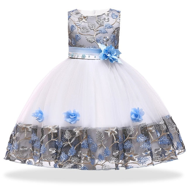 Dresses Flower Girls Wedding Dress Kids Prom Dresses For Girls Elegant Baby Clothes Christmas Princess Party Vestidos