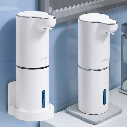 Automatic Foam Soap Dispensers Bathroom Smart Washing Hand Machine With USB Charging White