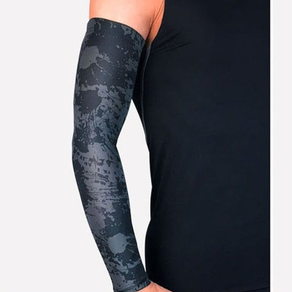 Breathable Quick Dry UV Protection Running Arm Sleeves Basketball Elbow Pad Fitness Armguards Sports Cycling Arm Warmers