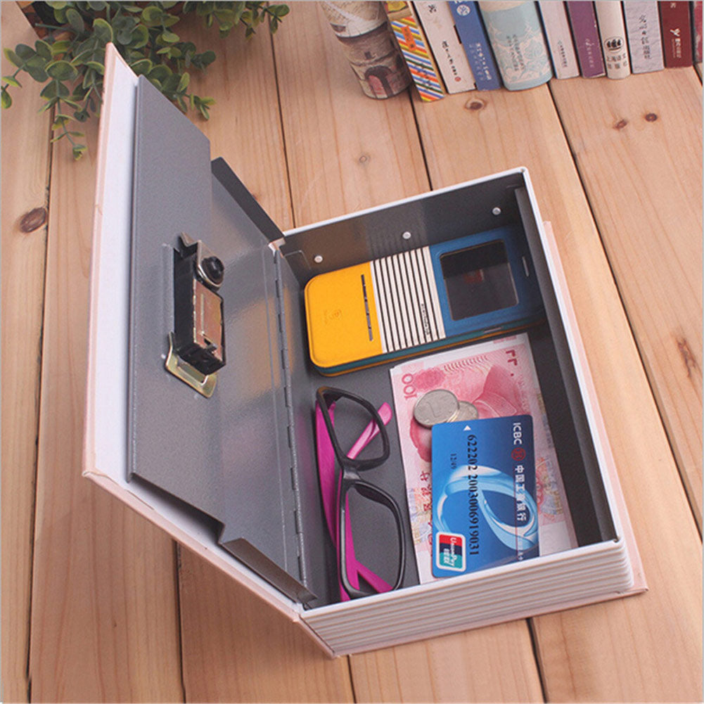 Storage Safe Deposit Box Security Hidden Book Box Piggy Bank Secret Bo