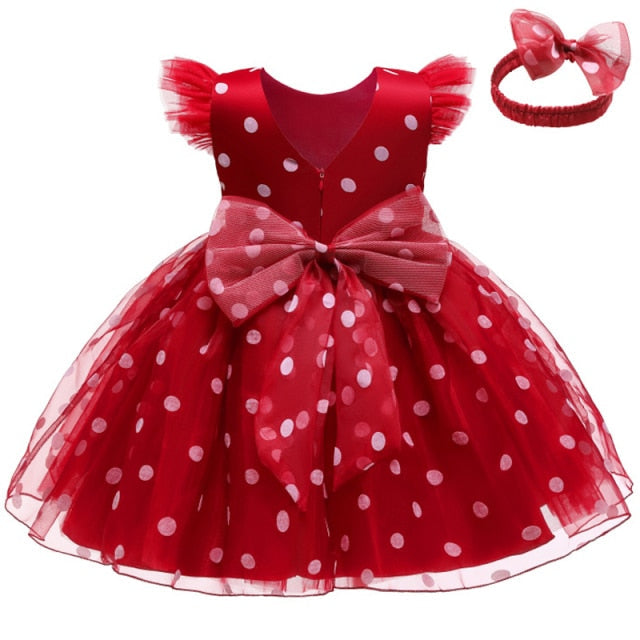 Petal Toddler Baby Girl Infant Princess Lace Tutu Dress Baby Girl Wedding Dress Kids Party Vestidos for Baby 1 Years birthday