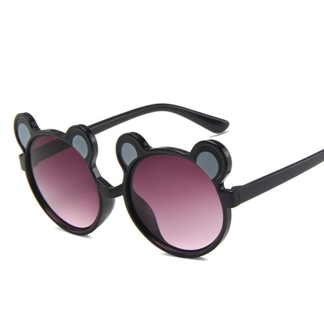 Summer Girl Boys Cute Sunglasse Animal Cartoon Flower Wings Outdoor  Children Lovely Vintage Sunglasses Protection Classic Kids