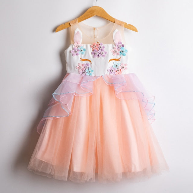 Girls Dress New Year Elegant Princess Dress Kids Dresses For Girl Costume Children Wedding Party Dress