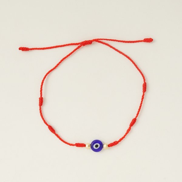Lucky Evil Eye Bracelets Blue Evil Eye Bead Bracelet Men Women Handmade Lucky Jewelry Charm Bracelet-Dollar Bargains Online Shopping Australia
