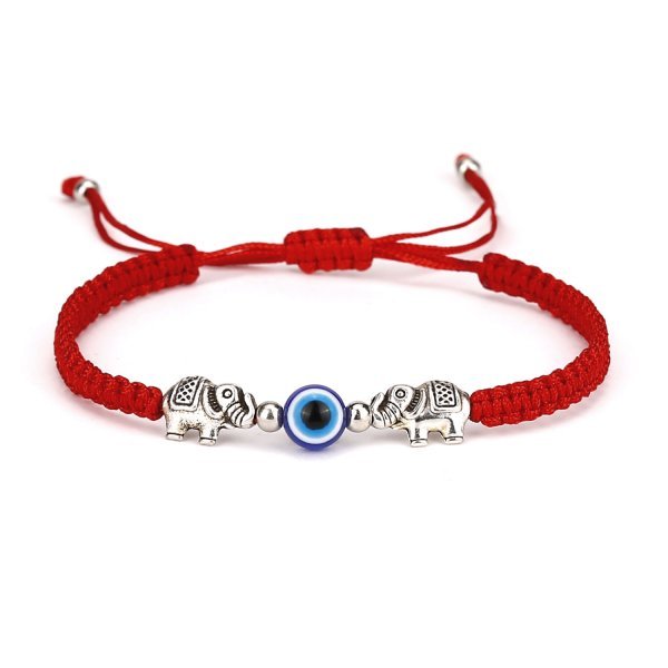 Lucky Evil Eye Bracelets Blue Evil Eye Bead Bracelet Men Women Handmade Lucky Jewelry Charm Bracelet-Dollar Bargains Online Shopping Australia