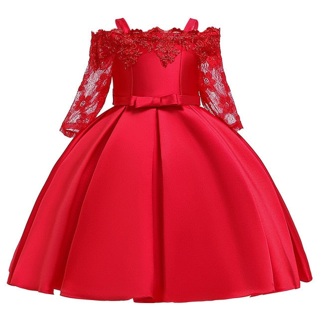 Formal Ball Gown Kids Dresses For Girls Elegant Princess Clothing Carnival Costumes Wedding Party