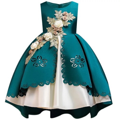 Formal Ball Gown Kids Dresses For Girls Elegant Princess Clothing Carnival Costumes Wedding Party