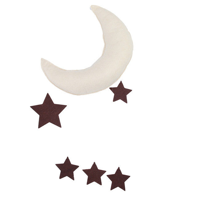 Kids Play Tent Decoration Tent Props Toy Raining Clouds Water Drop/Star Moon Baby Bed Room Hanging Decor Wall Stickers EJ838788