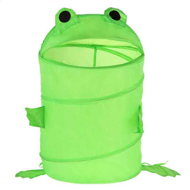 9 Style Cute Cartoon Animal Storage Bucket Lovely and Fashion Folding Cylinder Laundry Basket Toy Box
