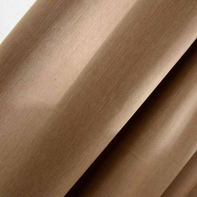 Solid Twill Window Shade Thick Blackout Curtains for Living Room the Bedroom Window Treatment Curtain Panel Drape