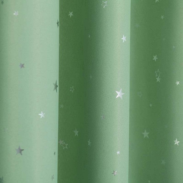 Modern Star Curtains for Children Kid Baby Room 100% Polyester Soft Hypoallergeni Room Darking 85% Blackout