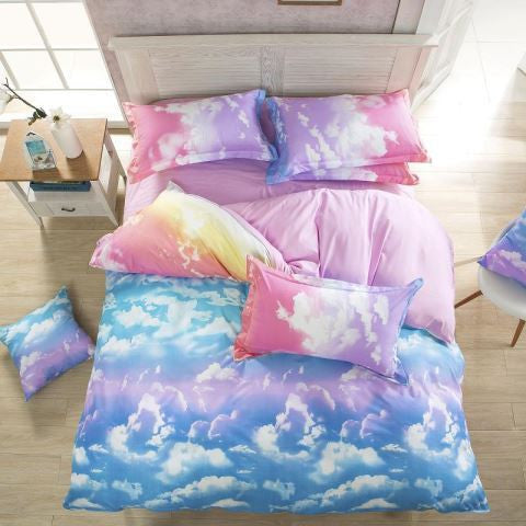 fashion style queen/full/twin size bed linen set bedding set bedclothes duvet cover bed sheet pillowcases