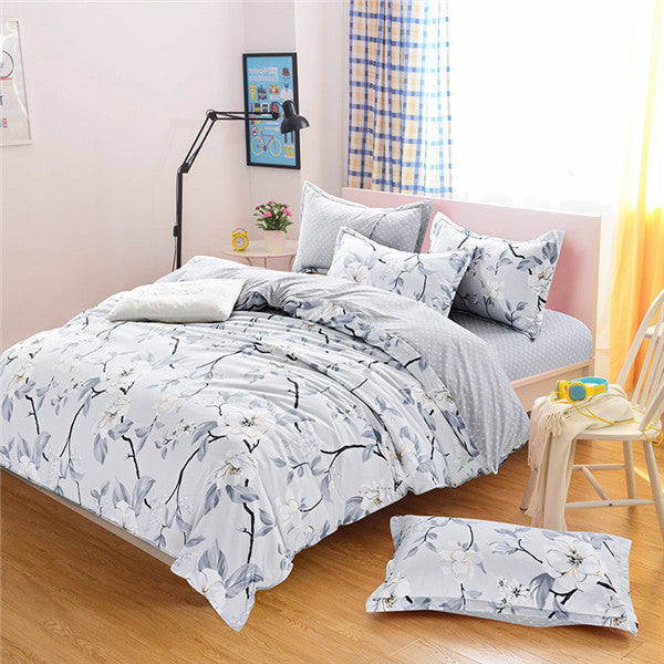 fashion style queen/full/twin size bed linen set bedding set bedclothes duvet cover bed sheet pillowcases