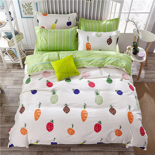 fashion style queen/full/twin size bed linen set bedding set bedclothes duvet cover bed sheet pillowcases