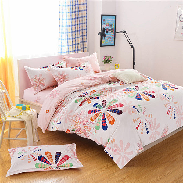 fashion style queen/full/twin size bed linen set bedding set bedclothes duvet cover bed sheet pillowcases