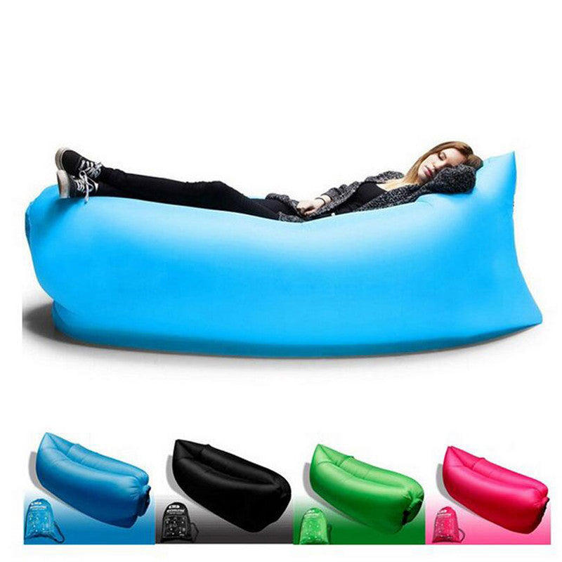 Air Sofa Inflatable Lazy Bag Sleeping Bag Laybag Lounger Chair Couch