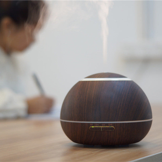 GX.Diffuser Air Aroma Humidifier 300ml 7 Colors Changing Electric Aromatherapy Household Mist Maker Essential Oil Aroma Diffuser