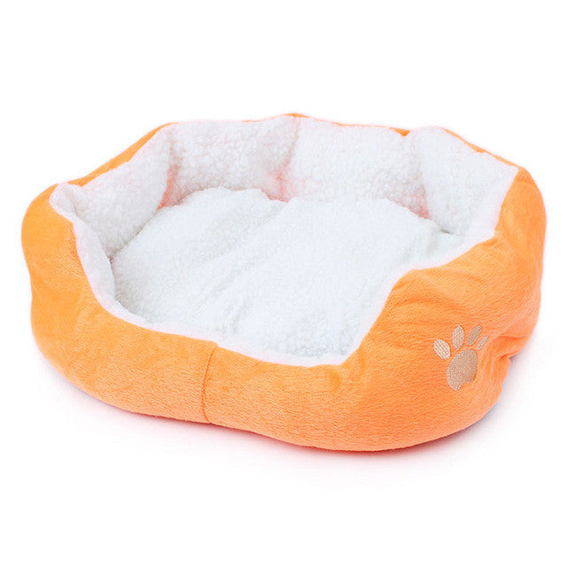 Soft Pet Dog Nest Puppy Cat Bed Fleece Warm Cat House Kennel Plush Mat Pet Products Small Dog Bed cama para cachorro mascotas